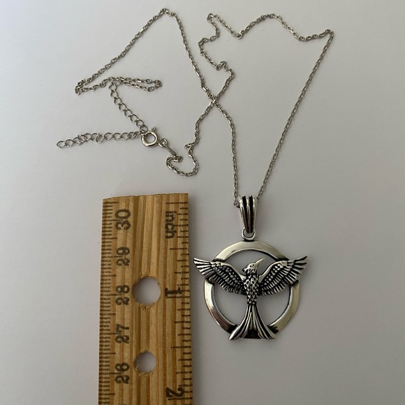 925 Sterling silver eagle necklace - Picture 2 of 6